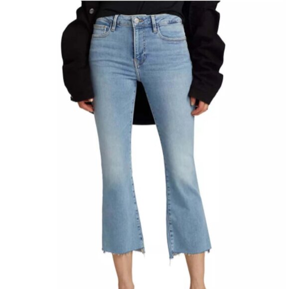 Frame Denim Le Crop Mini Boot Jeans Step Hem in Colorado - Picture 1 of 5